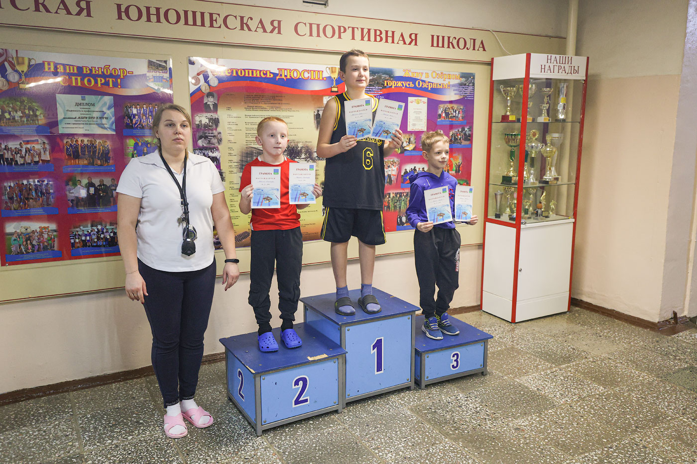 В младшей возрастной категории лучшие результаты показали Милана Крылова, Дарья Гредюшко, Захар Лифинцев и Павел Светлов