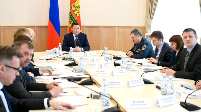 Губернатор Игорь Руденя провел заседание Президиума Правительства Тверской области